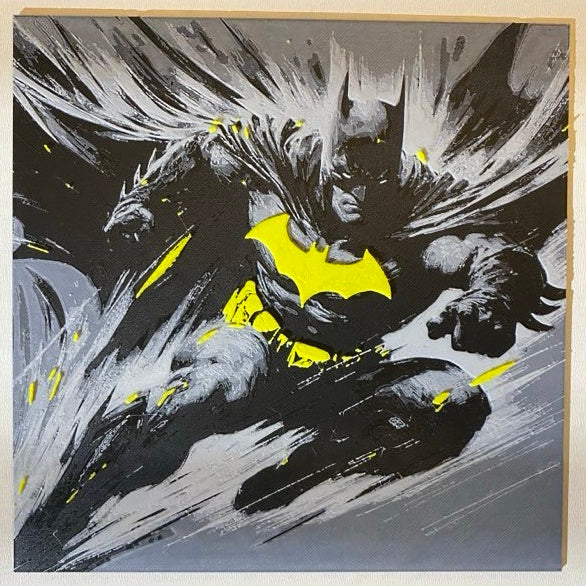 Batman (hueforge 3d printed wall art)