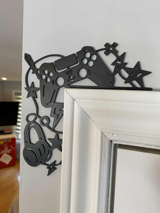 Gamer deco (door corner)