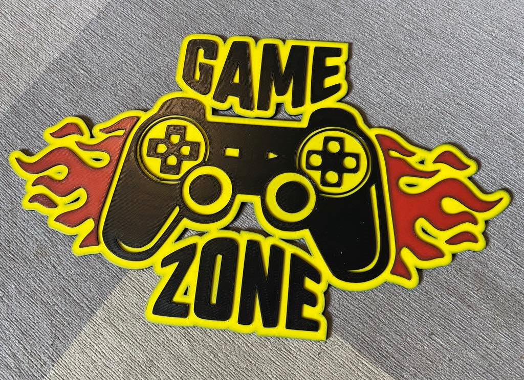 Game Zone Sign