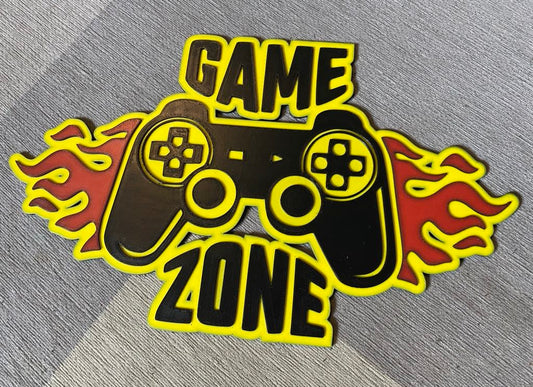 Game Zone Sign