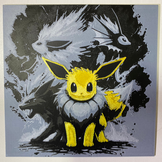Eevee (hueforge 3d printed wall art)