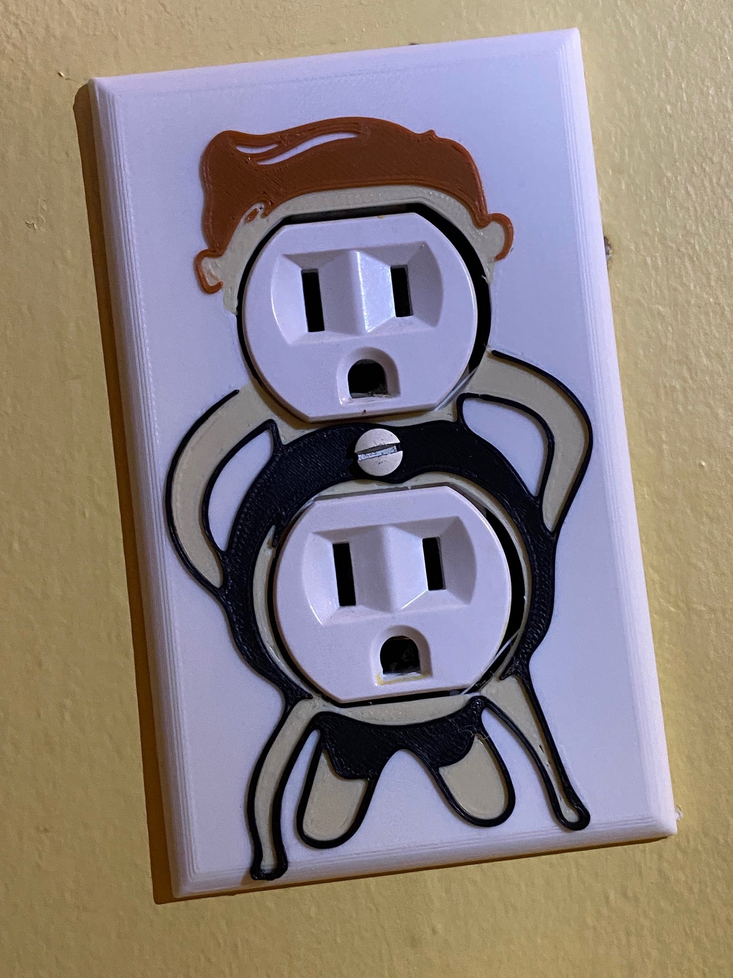 Funny Outlet cover for electrical outlet