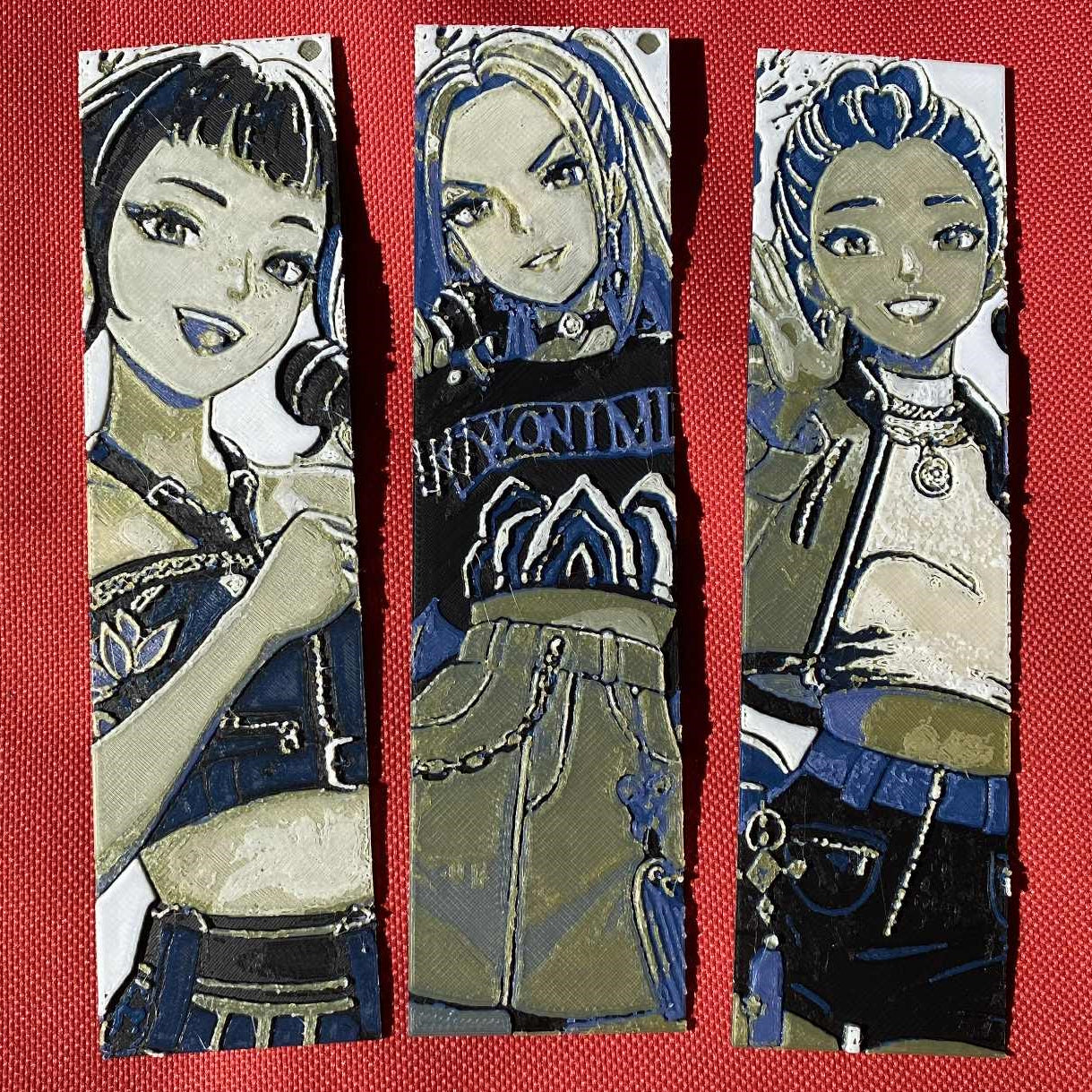 Kpop Demon Hunters - Huntr/X Members - Bookmarks