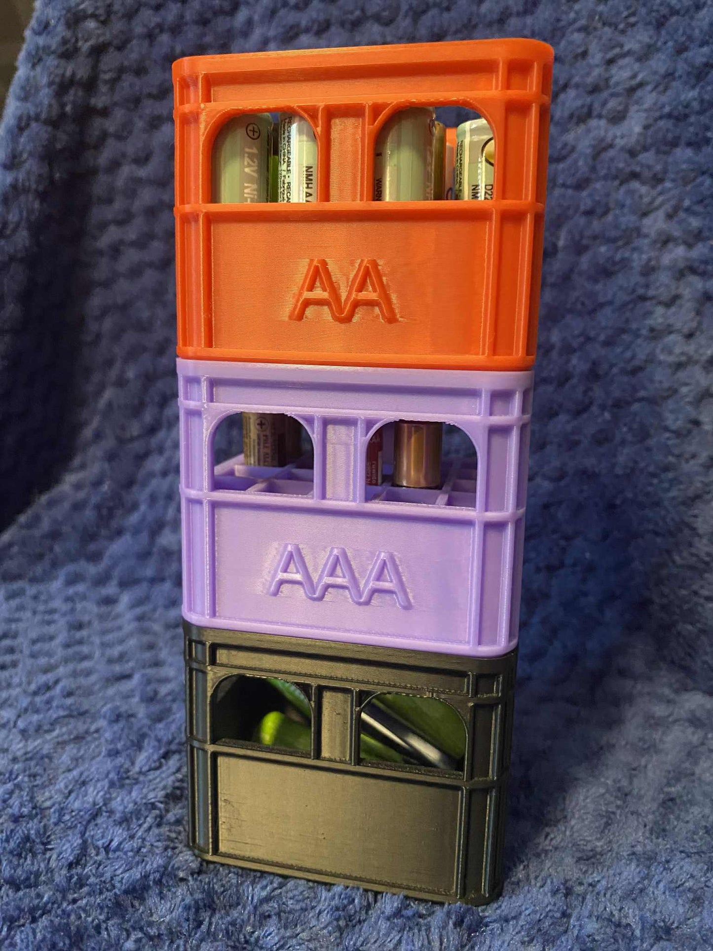 Stackable Beer Crate Battery Storage Solution