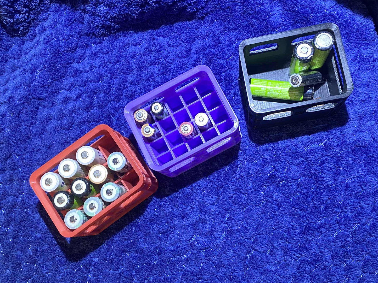 Stackable Beer Crate Battery Storage Solution