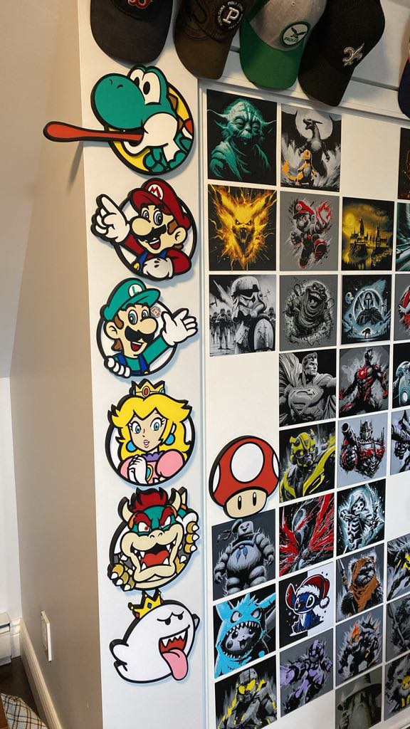 Link / Zelda wall decor / bibelot